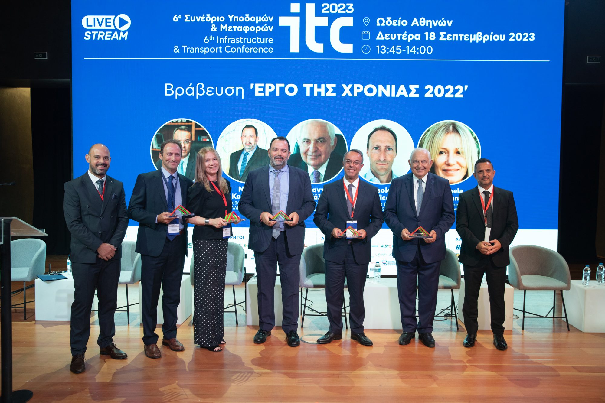 Μετρό Αθήνας: η επέκταση προς Πειραιά βραβεύθηκε ως Έργο της Χρονιάς 2022